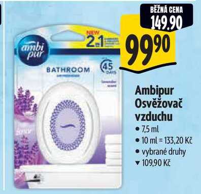 Ambipur Osvěžovač vzduchu, 7,5 ml