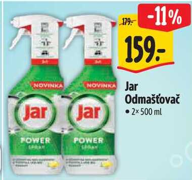 Jar Odmašťovač, 2x 500 ml