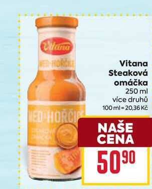 Vitana Steaková omáčka 250 ml 