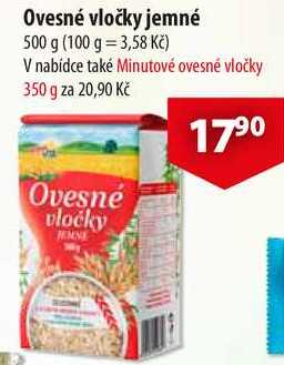 Ovesné vločky jemné, 500 g