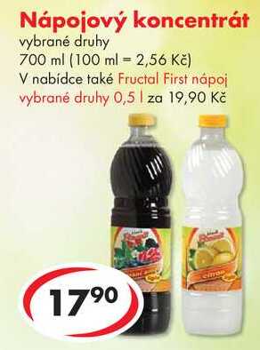 Nápojový koncentrát, 700 ml 