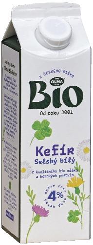 Olma BIO Kefír selský bílý 4% v akci