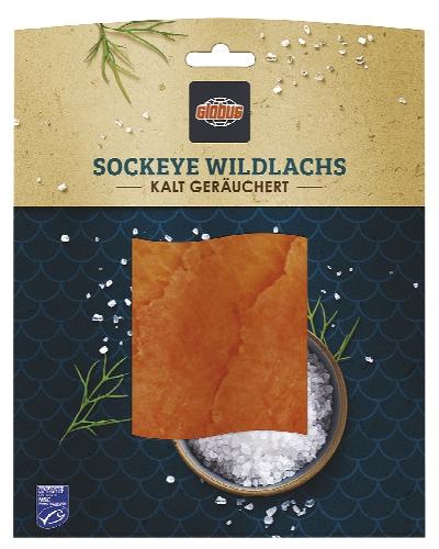Globus Losos divoký Sockeye uzený