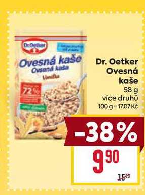 Dr. Oetker Ovesná kaše 58 g  