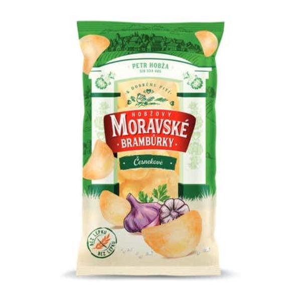 Moravské brambůrky Česnekové