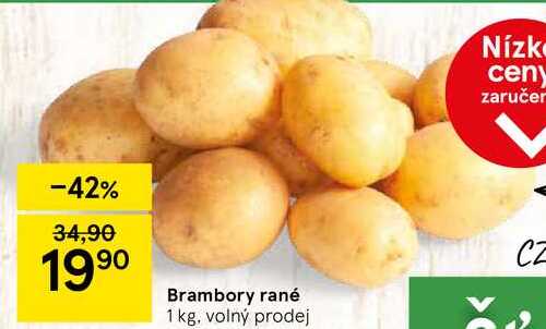 Brambory rané, 1 kg