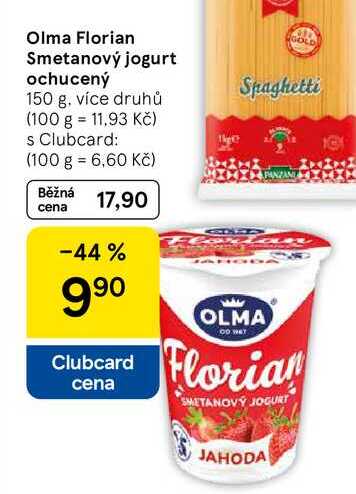 Olma Florian Smetanový jogurt ochucený, 150 g