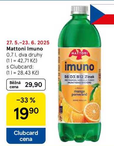 Mattoni Imuno, 0.7 l