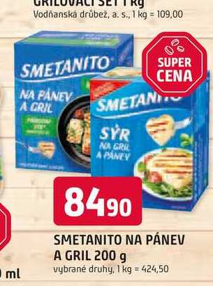 SMETANITO NA PÁNEV A GRIL 200 g 
