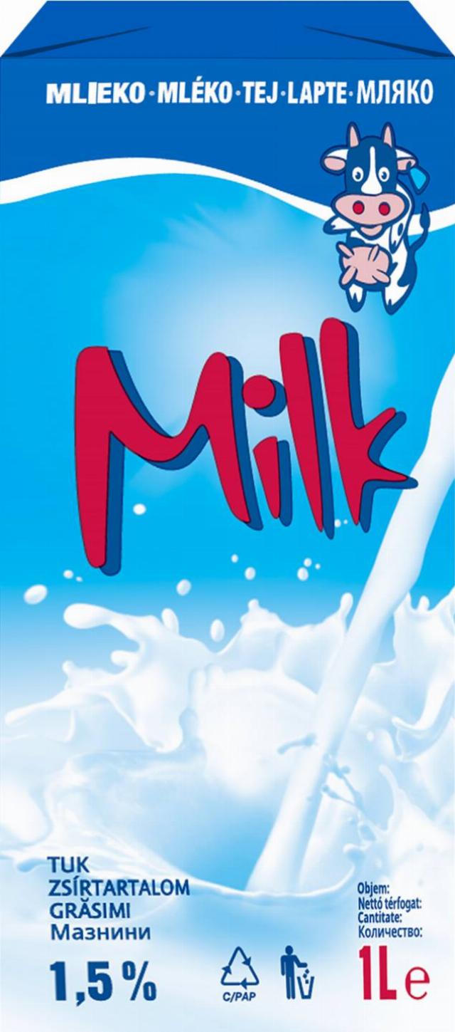 AGRO TAMI Mléko trvanlivé tuk 1,5% v akci