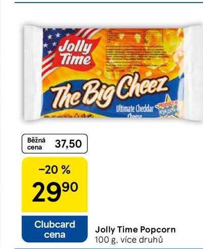 Jolly Time Popcorn, 100 g, více druhů 