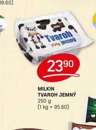 MILKIN TVAROH JEMNÝ 250 g 