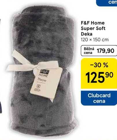 F&F HOME Throw F&F Home Super Soft Deka, 120 x 150 cm 