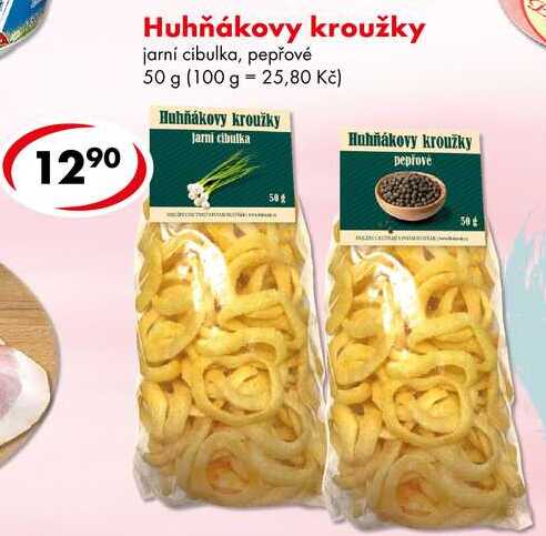 Huhňákovy kroužky, 50 g