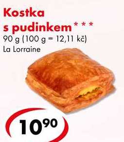 Kostka s pudinkem, 90 g