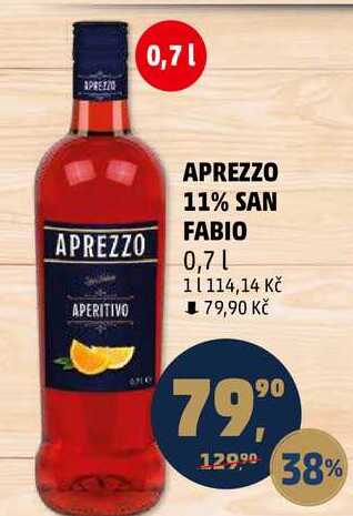 APREZZO 11% SAN FABIO, 0,7 l
