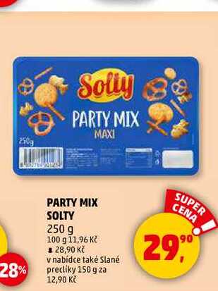 PARTY MIX SOLTY, 250 g 