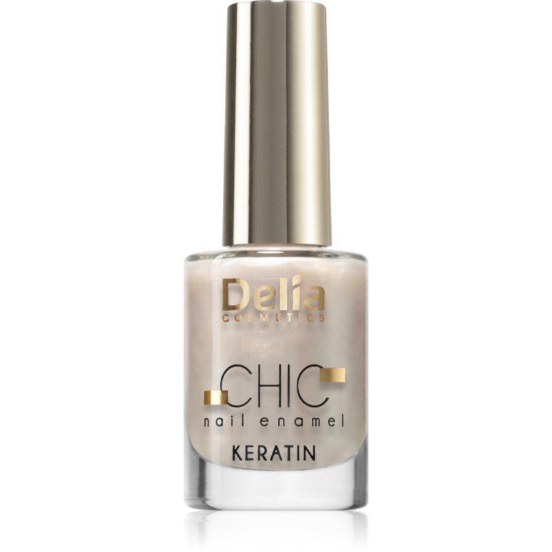 Delia Cosmetics Chic lak na nehty s keratinem odstín Opal 01 11 ml