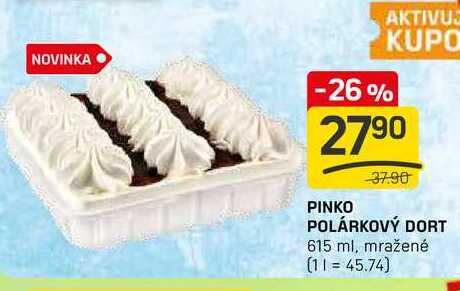 PINKO POLÁRKOVÝ DORT 615 ml, mražené