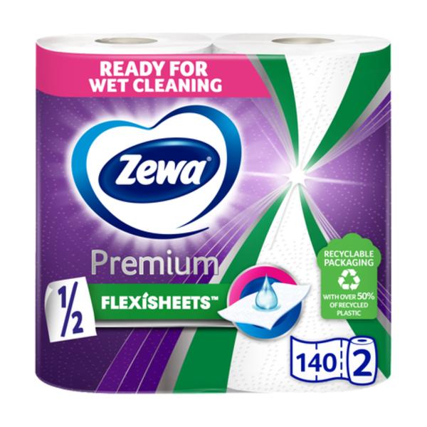Zewa Premium FlexiSheets kuchyňské utěrky, 2vrstvé, 2 role