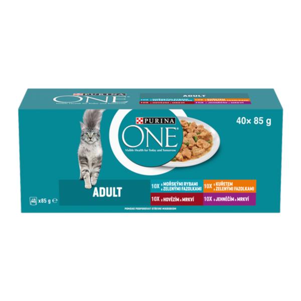 Purina ONE Minifiletky ve šťávě 40×85g