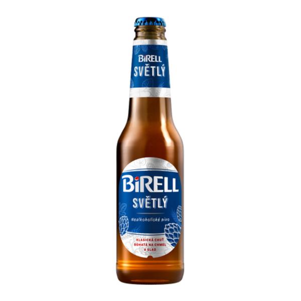 Birell Světlý, sklo
