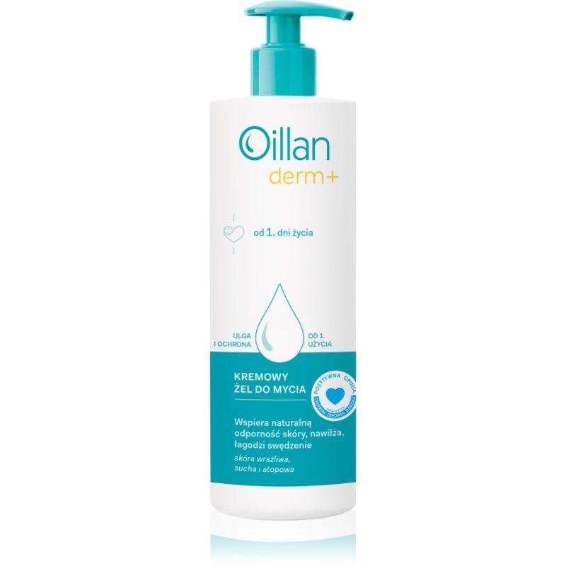 Oillan Derm+ Washing Gel krémový sprchový gel pro děti od narození 400 ml