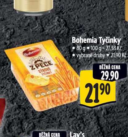   Bohemia Tyčinky 80 g 