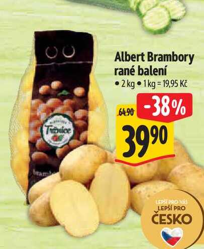   Albert Brambory rané balení  2 kg 