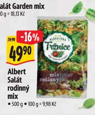  Albert Salát rodinny rodinný mix 500 g  