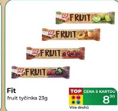 Fit fruit tyčinka 23g  