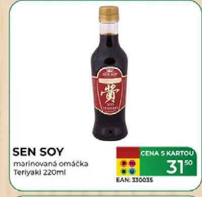 SEN SOY marinovaná omáčka Teriyaki 220ml  