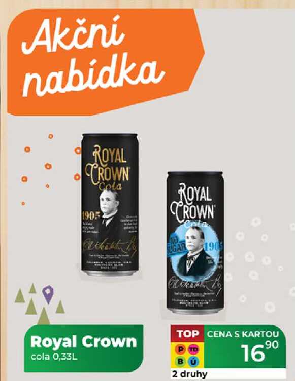 Royal Crown cola 0,33L 