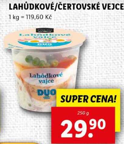 LAHŮDKOVÉ/ČERTOVSKÉ VEJCE, 250 g