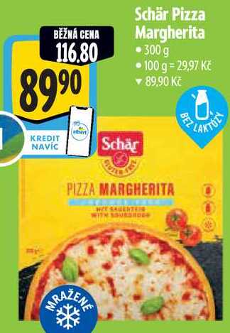 Schär Pizza Margherita, 300 g