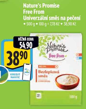 Nature's Promise Free From Univerzální směs na pečení, 500 g 