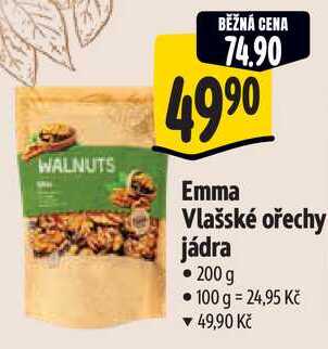 Emma Vlašské ořechy jádra, 200 g