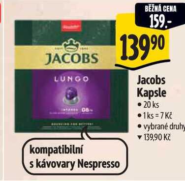 Jacobs Kapsle, 20 ks 