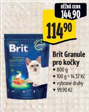 Brit Granule pro kočky, 800 g