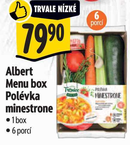 Albert Menu box Polévka minestrone 