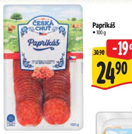 Paprikáš, 100 g