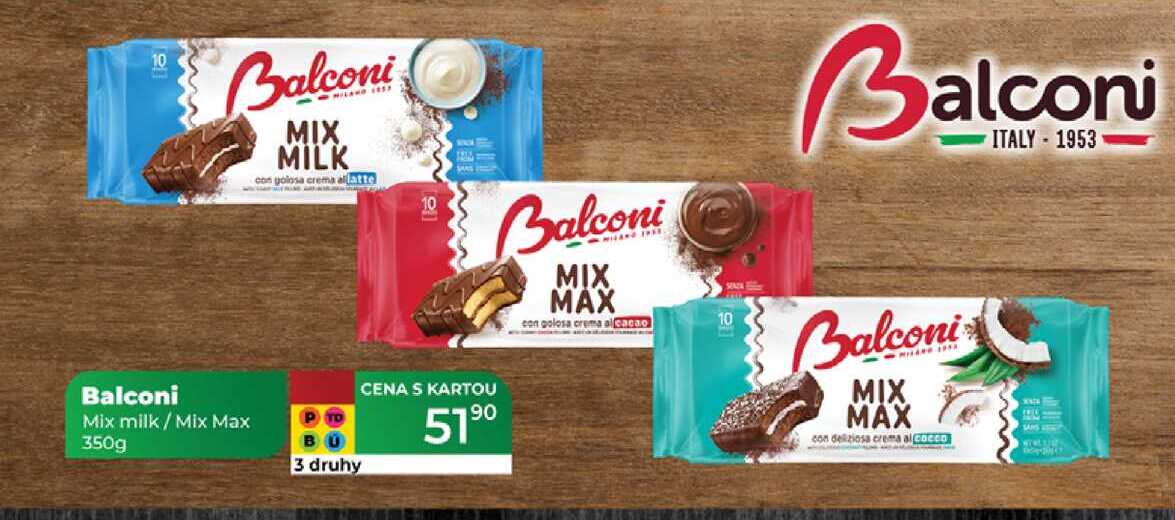 Balconi Mix milk/Mix Max 350g  