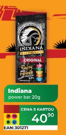 Indiana power bar 20g