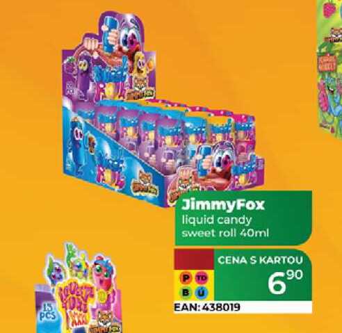 JimmyFox liquid candy sweet roll 40ml   