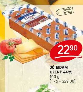 JČ EIDAM UZENÝ 44% 100g