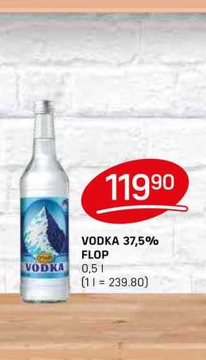 VODKA 37,5% FLOP 0,5l