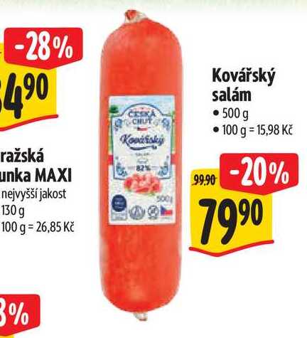  Kovářský salám 500g  