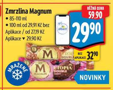 Zmrzlina Magnum  85-110 ml  