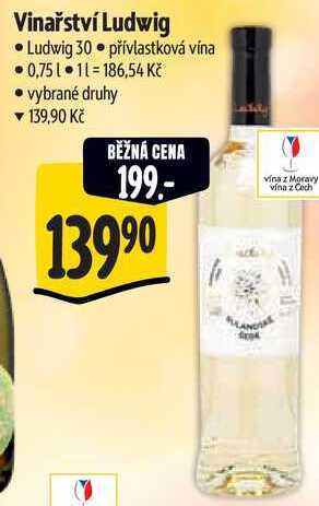 Vinařství Ludwig, 0,75 l