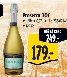 Prosecco DOC, 0,75 l